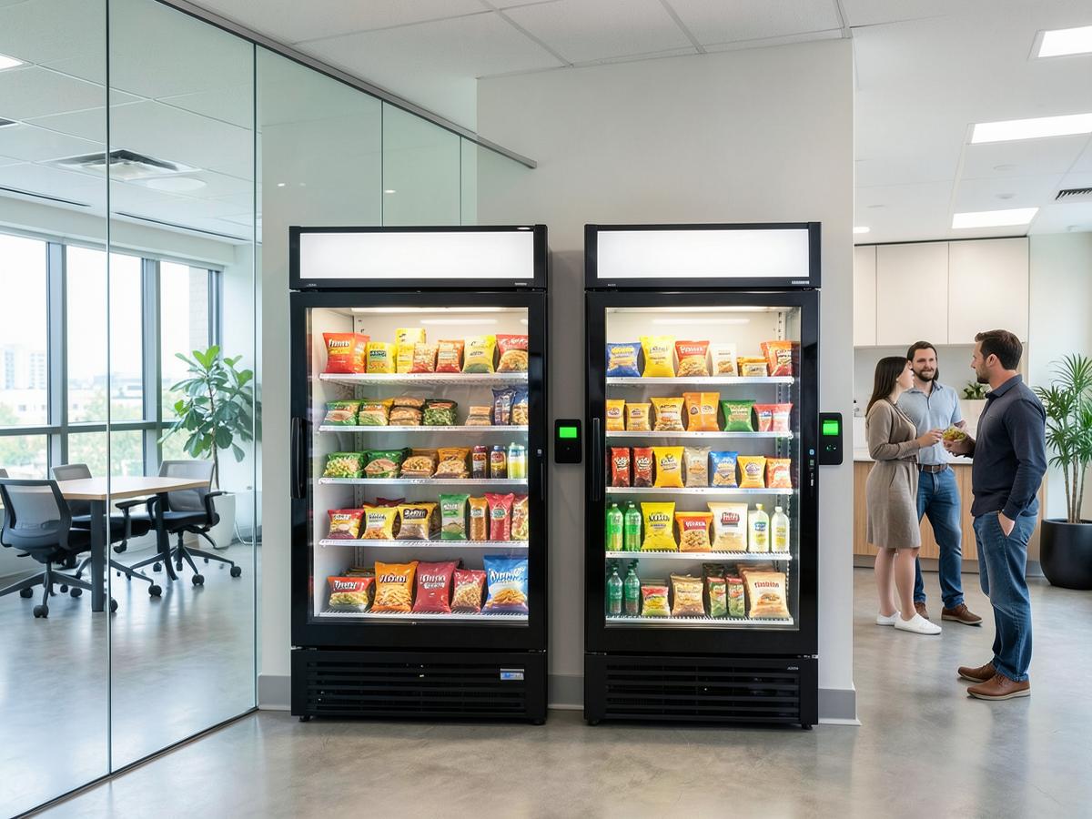 Self-service market in a modern workplace